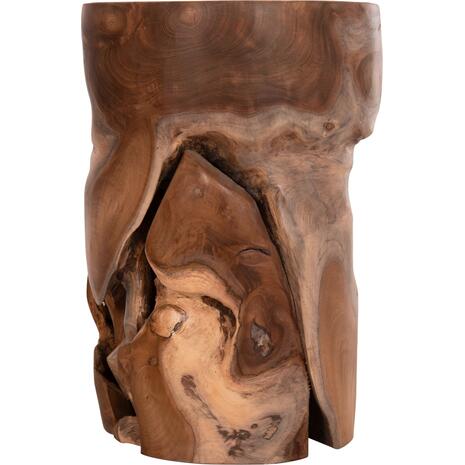 ΒΟΗΘΗΤΙΚΟ ΣΚΑΜΠΟ/ΤΡΑΠΕΖΑΚΙ STOMP HM9350.11 ΞΥΛΟ TEAK-ΦΥΣΙΚΟ Φ30x45Υεκ.