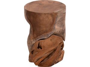 ΒΟΗΘΗΤΙΚΟ ΣΚΑΜΠΟ/ΤΡΑΠΕΖΑΚΙ STOMP HM9350.11 ΞΥΛΟ TEAK-ΦΥΣΙΚΟ Φ30x45Υεκ.