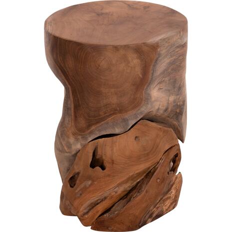 ΒΟΗΘΗΤΙΚΟ ΣΚΑΜΠΟ/ΤΡΑΠΕΖΑΚΙ STOMP HM9350.11 ΞΥΛΟ TEAK-ΦΥΣΙΚΟ Φ30x45Υεκ.
