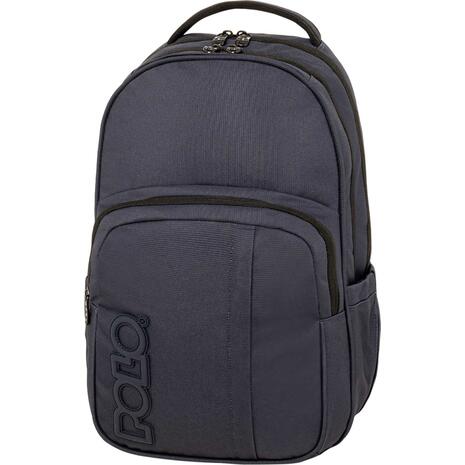 Τσάντα πλάτης 1+1 θέσεων Polo Genius Night blue- μπλε νύχτας