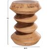 ΣΚΑΜΠΟ ΚΥΛΙΝΔΡΙΚΟ BELLOWS HM18235.11 ΜΑΣΙΦ ΞΥΛΟ SUAR ΦΥΣΙΚΟ Φ35x45Υεκ.