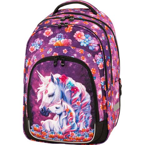 Τσάντα πλάτης 3+1 θέσεων Polo Δημοτικού Growly Unicorn
