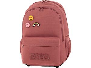 Τσάντα πλάτης 2+1 θέσεων Polo pins Pome Granade / Ροδί