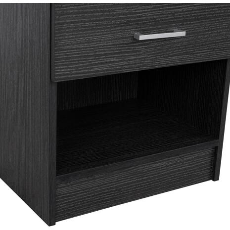 ΚΟΜΟΔΙΝΟ ΜΕ 1 ΣΥΡΤΑΡΙ LANEY ZEBRANO 45x35,5x47Υ εκ. HM2345.02