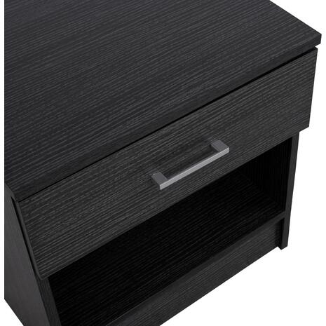 ΚΟΜΟΔΙΝΟ ΜΕ 1 ΣΥΡΤΑΡΙ LANEY ZEBRANO 45x35,5x47Υ εκ. HM2345.02