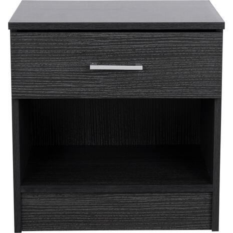ΚΟΜΟΔΙΝΟ ΜΕ 1 ΣΥΡΤΑΡΙ LANEY ZEBRANO 45x35,5x47Υ εκ. HM2345.02
