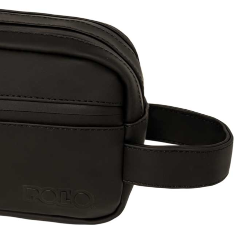 Τσαντάκι Χειρός Polo Wash Bag Gents Black-μαύρο