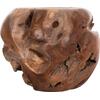 ΒΟΗΘΗΤΙΚΟ ΤΡΑΠΕΖΙ LOGGY HM18295 ΞΥΛΟ TEAK--ΦΥΣΙΚΟ 50x50x50Υεκ.
