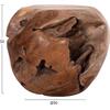 ΒΟΗΘΗΤΙΚΟ ΤΡΑΠΕΖΙ LOGGY HM18295 ΞΥΛΟ TEAK--ΦΥΣΙΚΟ 50x50x50Υεκ.