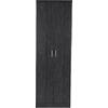 ΠΑΠΟΥΤΣΟΘΗΚΗ ΞΥΛΙΝΗ DAYANNA ΜΕ 6 ΡΑΦΙΑ 60X43X180.5εκ. ZEBRANO HM2379.01