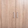 ΠΑΠΟΥΤΣΟΘΗΚΗ ΞΥΛΙΝΗ DAYANNA ΜΕ 6 ΡΑΦΙΑ 60X43X180.5εκ. SONAMA HM2379.02