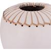 ΕΠΙΤΡΑΠΕΖΙΟ ΔΙΑΚΟΣΜΗΤΙΚΟ ΒΑΖΟ LENNOX HM4675.02L TΕΡΑΚΟΤΑ ΣΕ ΛΕΥΚΟ--Φ22x20Υεκ.