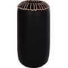 ΕΠΙΤΡΑΠΕΖΙΟ ΔΙΑΚΟΣΜΗΤΙΚΟ ΒΑΖΟ LENNOX HM4675.01S TΕΡΑΚΟΤΑ ΣΕ ΜΑΥΡΟ--Φ18x33Υεκ.