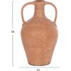 ΔΙΑΚΟΣΜΗΤΙΚΟΣ ΑΜΦΟΡΕΑΣ FEAX HM4676.08L ΤΕΡΑΚΟΤΑ ΣΕ ΦΥΣΙΚΟ--35x35x58Υεκ.