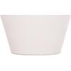 ΔΙΑΚΟΣΜΗΤΙΚΟ ΒΑΖΟ ΔΑΠΕΔΟΥ NEBULA HM4661.02 FIBER CEMENT ΛΕΥΚΟ--ΞΥΛΟ ΤΕΑΚ Φ60x115Υεκ.