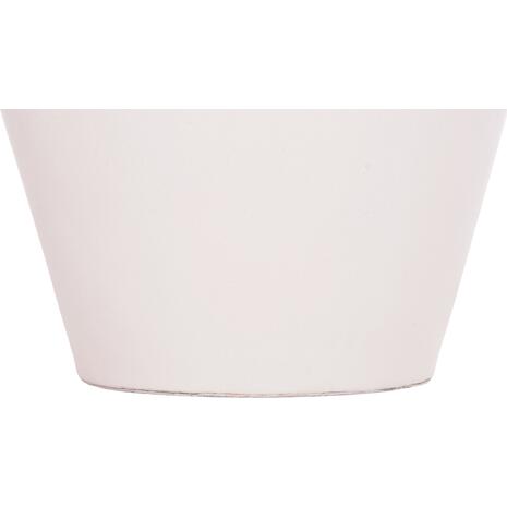 ΔΙΑΚΟΣΜΗΤΙΚΟ ΒΑΖΟ ΔΑΠΕΔΟΥ NEBULA HM4661.02 FIBER CEMENT ΛΕΥΚΟ--ΞΥΛΟ ΤΕΑΚ Φ60x115Υεκ.