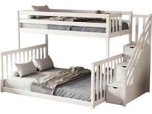 ΠΑΙΔΙΚH ΚΟΥΚΕΤΑ τ.MONTESSORI BEAMER HM711.03 ΞΥΛΟ ΠΕΥΚΟΥ ΣΕ ΛΕΥΚΟ-ΣΤΡΩΜΑΤΑ 90-140x190εκ