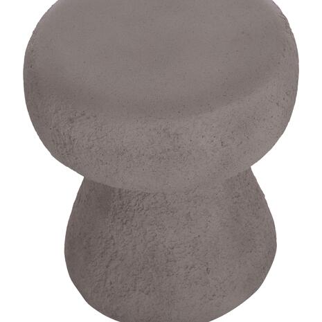 ΣΚΑΜΠΟ ΣΤΡΟΓΓΥΛΟ INTERON HM18171.03 FIBER CEMENT ΣΕ ΓΚΡΙ--Φ34x39Υεκ.