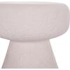 ΣΚΑΜΠΟ ΣΤΡΟΓΓΥΛΟ INTERON HM18171.02 FIBER CEMENT ΣΕ ΛΕΥΚΟ--Φ34x39Υεκ.