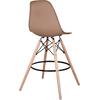 ΣΚΑΜΠΟ ΜΠΑΡ RENATA HM0173.45 ΚΑΠΟΥΤΣΙΝΟ 58x56x107Υ εκ. (σετ 4 τεμαχίων)
