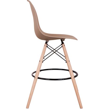 ΣΚΑΜΠΟ ΜΠΑΡ RENATA HM0173.45 ΚΑΠΟΥΤΣΙΝΟ 58x56x107Υ εκ. (σετ 4 τεμαχίων)