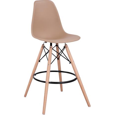 ΣΚΑΜΠΟ ΜΠΑΡ RENATA HM0173.45 ΚΑΠΟΥΤΣΙΝΟ 58x56x107Υ εκ. (σετ 4 τεμαχίων)