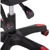ΠΟΛΥΘΡΟΝΑ GAMING DARREN HM1203.01 ΜΑΥΡΟ-ΚΟΚΚΙΝΟ PVC & NYLON 58.5x100x120Υεκ.
