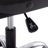 ΚΑΡΕΚΛΑ ΓΡΑΦΕΙΟΥ CANAN HM1201 ΜΑΥΡO PVC-ΜΑΥΡΟ NYLON-ΒΑΣΗ ΧΡΩΜΙΟΥ 66x61x105Υεκ. (Black)