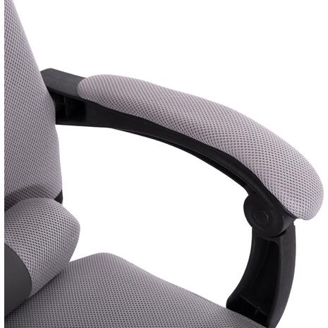 ΚΑΡΕΚΛΑ ΓΡΑΦΕΙΟΥ CRONER HM1196.02 ΓΚΡΙ MESH-ΜΕΤΑΛ.ΒΑΣΗ-NYLON ΣΚΕΛΕΤΟΣ 58x67x124Υεκ.