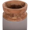 ΔΙΑΚΟΣΜΗΤΙΚΟ ΒΑΖΟ ΔΑΠΕΔΟΥ LINTER HM4662.05S FIBER CEMENT ΓΚΡΙ ΜΑΤ--ΞΥΛΟ ΤΕΑΚ Φ34x60Υεκ