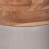 ΔΙΑΚΟΣΜΗΤΙΚΟ ΒΑΖΟ ΔΑΠΕΔΟΥ LINTER HM4662.03S FIBER CEMENT ΓΚΡΙ--ΞΥΛΟ ΤΕΑΚ Φ34x60Υεκ.