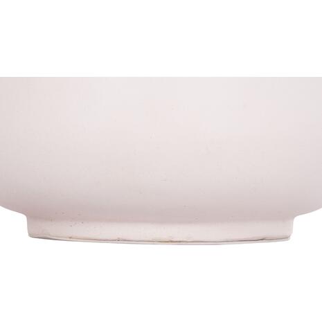 ΔΙΑΚΟΣΜΗΤΙΚΟ ΒΑΖΟ ΔΑΠΕΔΟΥ LINTER HM4662.02L FIBER CEMENT ΛΕΥΚΟ--ΞΥΛΟ ΤΕΑΚ Φ41x47Υεκ.