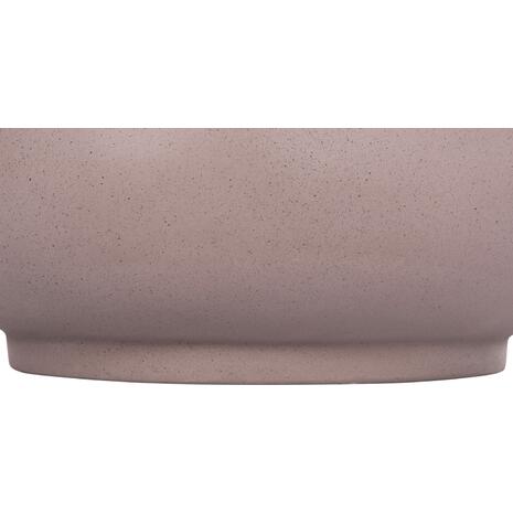 ΔΙΑΚΟΣΜΗΤΙΚΟ ΒΑΖΟ ΔΑΠΕΔΟΥ LINTER HM4662.05L FIBER CEMENT ΓΚΡΙ ΜΑΤ--ΞΥΛΟ ΤΕΑΚ Φ41x47Υεκ