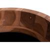 ΔΙΑΚΟΣΜΗΤΙΚΟ ΒΑΖΟ ΔΑΠΕΔΟΥ LINTER HM4662.01L FIBER CEMENT ΜΑΥΡΟ--ΞΥΛΟ ΤΕΑΚ Φ41x47Υεκ.