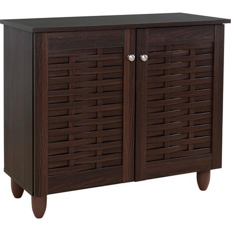 ΠΑΠΟΥΤΣΟΘΗΚΗ-ΝΤΟΥΛΑΠΙ ΞΥΛΙΝΗ CASSIOPE HM2208.01 WENGE 77Χ34Χ67.5Υεκ.