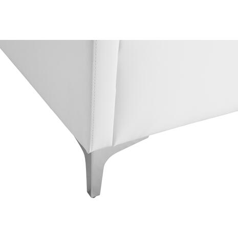 ΚΑΝΑΠΕΣ 3ΘΕΣΙΟΣ NELLIE HM3159.32 ΜΕ ΛΕΥΚΟ PU 163x71x71Υ εκ.
