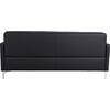 ΚΑΝΑΠΕΣ 3ΘΕΣΙΟΣ NELLIE HM3159.31 ΜΕ ΜΑΥΡΟ PU 163x71x71Υ εκ.