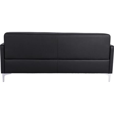 ΚΑΝΑΠΕΣ 3ΘΕΣΙΟΣ NELLIE HM3159.31 ΜΕ ΜΑΥΡΟ PU 163x71x71Υ εκ.