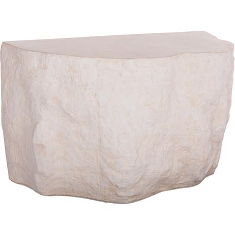 ΚΟΝΣΟΛΑ INTERON HM18152.02 FIBER CEMENT ΣΕ ΛΕΥΚΟ--120x50x71Υεκ.