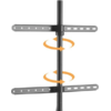 Βάση τηλεόρασης δαπέδου Powertech PT-1400, 45-65", έως 32kg