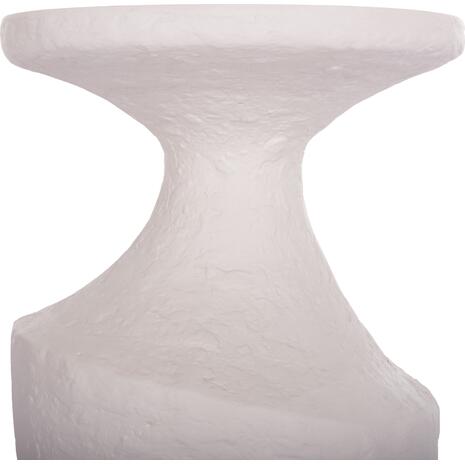 ΤΡΑΠΕΖΙ ΒΟΗΘΗΤΙΚΟ REBON HM18156.02L FIBER CEMENT ΣΕ ΛΕΥΚΟ--Φ40x56.5Υεκ.