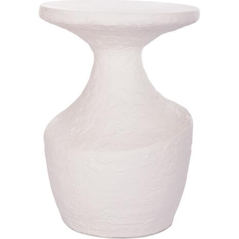ΤΡΑΠΕΖΙ ΒΟΗΘΗΤΙΚΟ REBON HM18156.02L FIBER CEMENT ΣΕ ΛΕΥΚΟ--Φ40x56.5Υεκ.