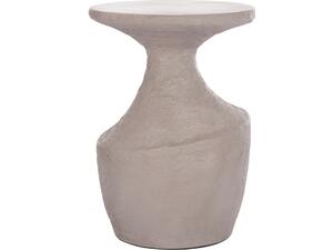 ΤΡΑΠΕΖΙ ΒΟΗΘΗΤΙΚΟ REBON HM18156.03L FIBER CEMENT ΣΕ ΓΚΡΙ--Φ40x56.5Υεκ.