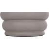 ΤΡΑΠΕΖΙ ΒΟΗΘΗΤΙΚΟ PUFFAT HM18172.03 FIBER CEMENT ΓΚΡΙ- ΞΥΛΟ TEAK TOP Φ45x46Υεκ.