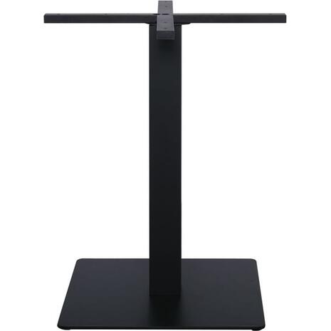 PRATO Βάση Τραπεζιού Μέταλλο Βαφή Μαύρο, Cross 60x60cm  (16,90kg) (Ε065,1)