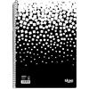 Τετράδιο σπιράλ SKAG Black & White A4 2 θεμάτων (292504) (Διάφορα σχέδια)