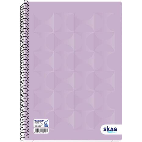 Τετράδιο Σπιράλ Skag University Abstract A4 3 Θεμάτων (231893) (Διάφορα χρώματα)