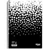 Τετράδιο σπιράλ SKAG Black & White Α4 3 θεμάτων 90 φύλλων (292511) (Διάφορα σχέδια)