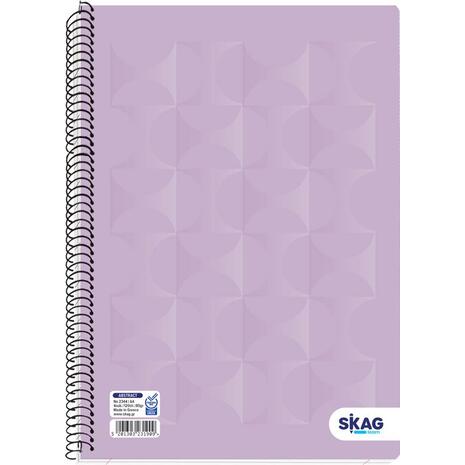 Τετράδιο Σπιράλ Skag University Abstract A4 4 Θεμάτων (Χάρτινο Εξώφυλλο) (231909) (Διάφορα σχέδια)