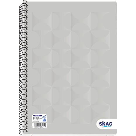 Τετράδιο Σπιράλ Skag University Abstract A4 4 Θεμάτων (Χάρτινο Εξώφυλλο) (231909) (Διάφορα σχέδια)